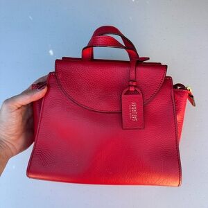Red Leather Saturday by Kate Spade small bag